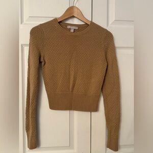 Banana Republic Tan Crew Neck Sweater